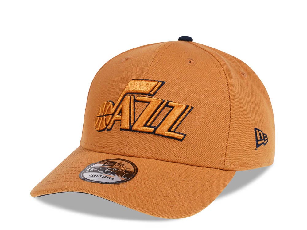 New Era Utah Jazz Panama Navy Edition 9Forty Snapback Cap