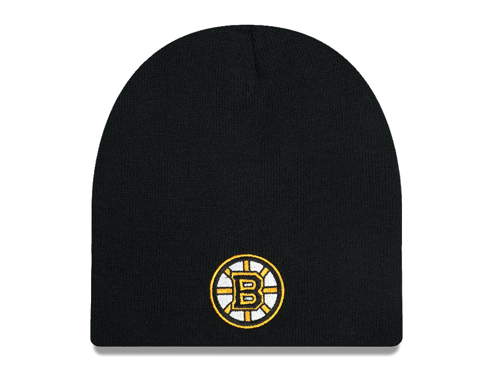 American Needle Boston Bruins Cuffless Black Knit