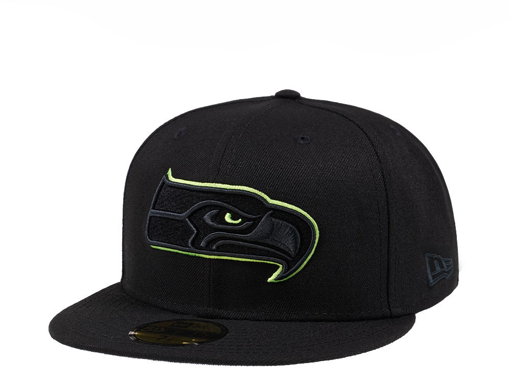 New Era Seattle Seahawks Green Action 59Fifty Fitted Cap-734