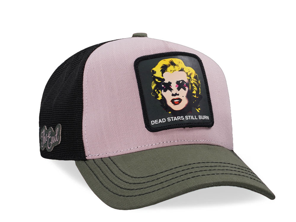 Capslab Art Dead Trucker Snapback Cap