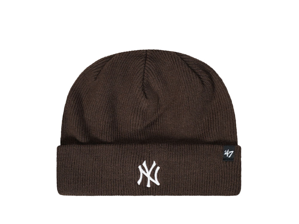 47Brand New York Yankees Brown Randle Knit