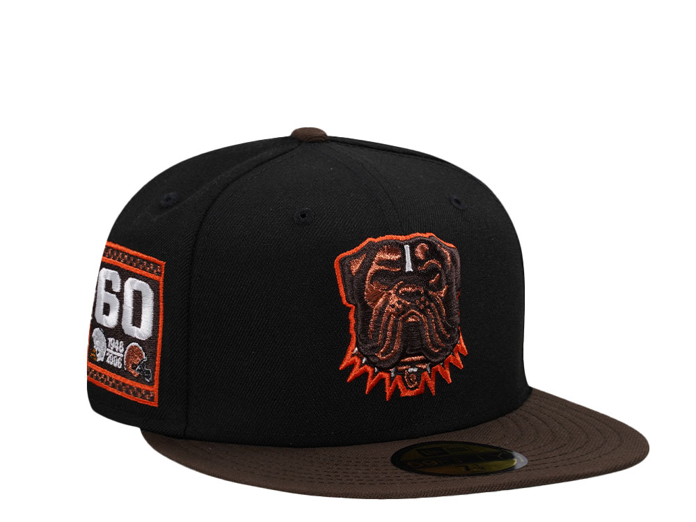 New Era Cleveland Browns 60th Anniversary Throwback Two Tone Edition 59Fifty Fitted Hat