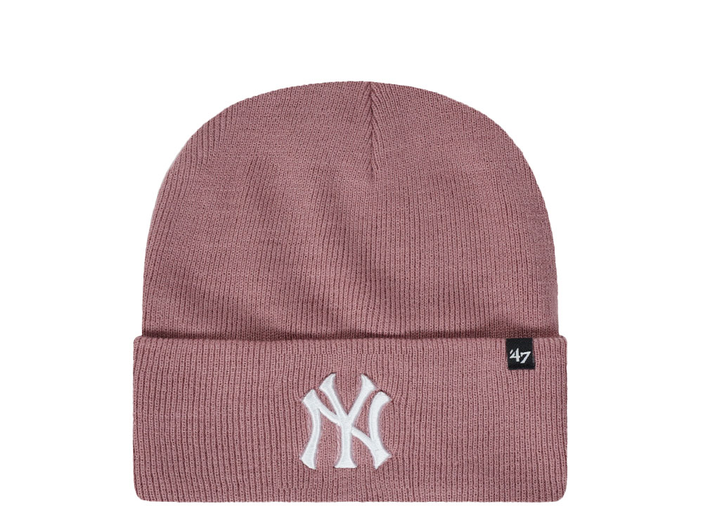 47Brand New York Yankees Mauve Haymaker Knit