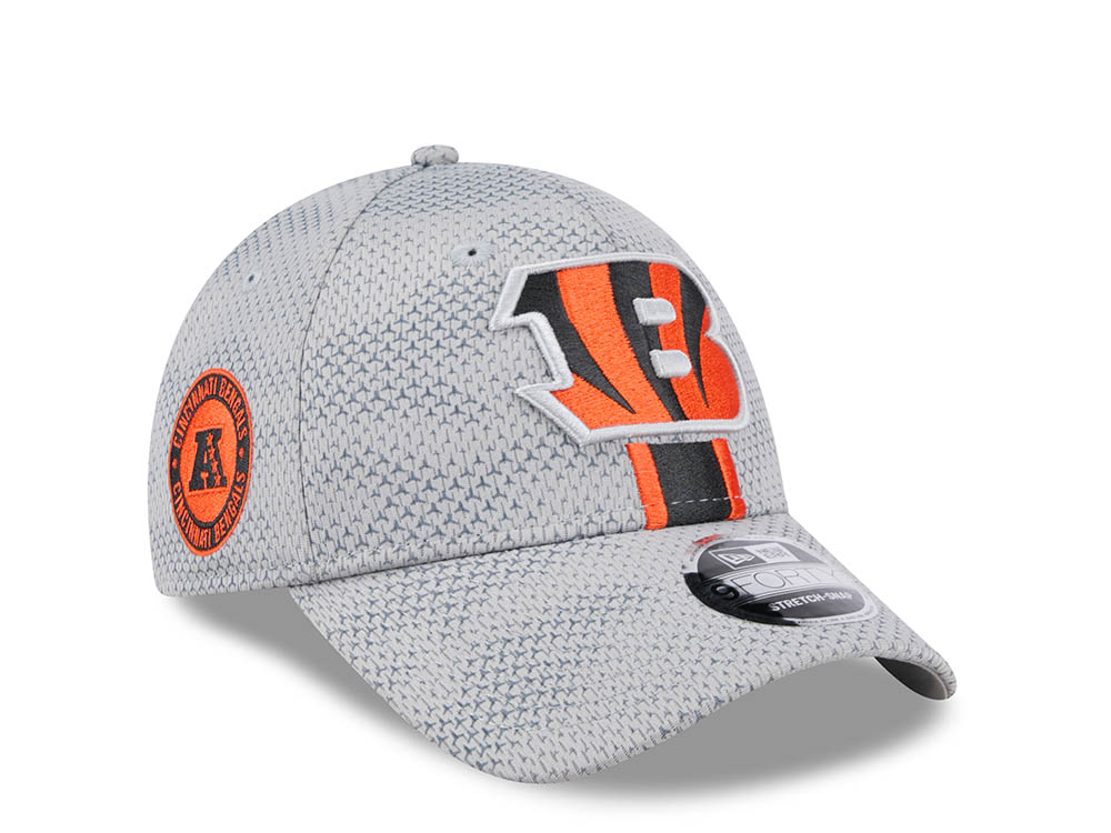 New Era Cincinnati Bengals Sideline 2024 9Forty Stretch Snapback Cap