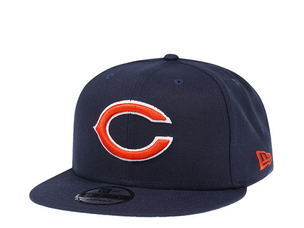 New Era Chicago Bears Classic Navy Edition 9Fifty Snapback Cap