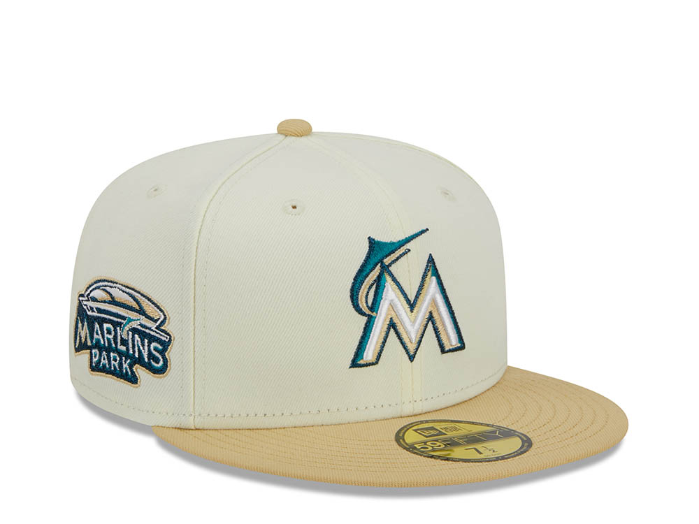 New Era Miami Marlins Two Tone City Icon 59Fifty Fitted Casquette