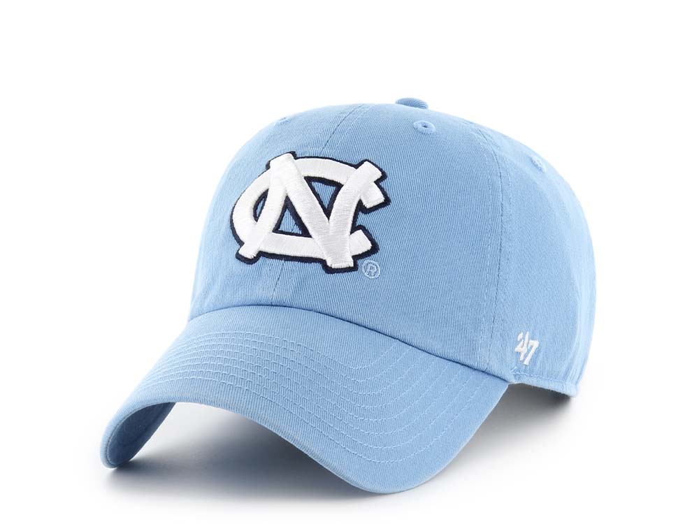 47Brand North Carolina Tar Heels Columbia Clean Up Strapback Cap