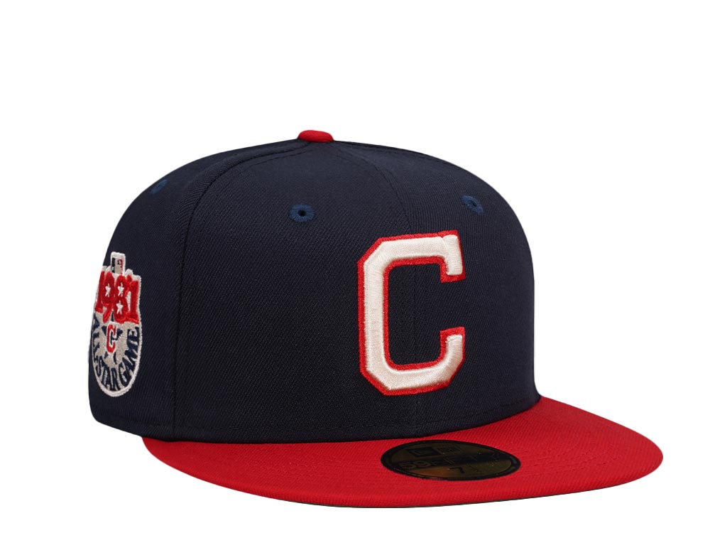 New Era Cleveland Indians All Star Game 1981 Prime Two Tone Throwback Edition 59Fifty Fitted Cap