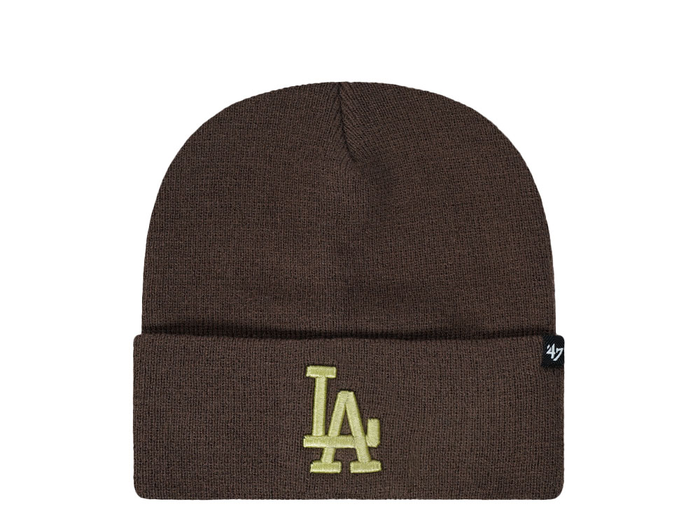 47Brand Los Angeles Dodgers Brown Haymaker Knit