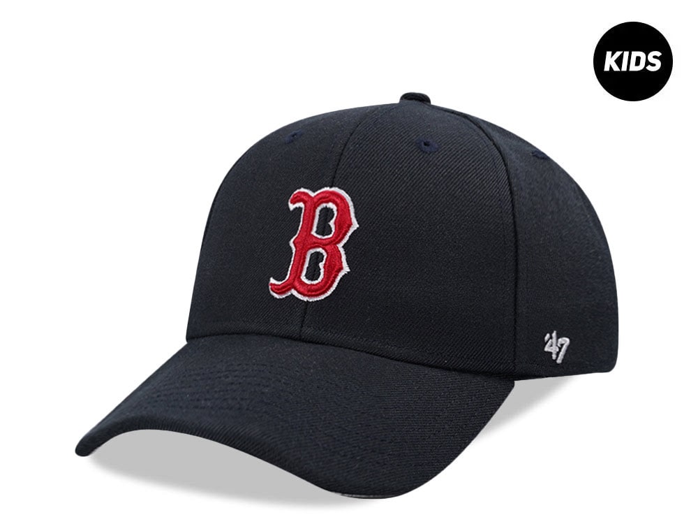 47Brand Boston Red Sox Navy MVP Kids Strapback Hat