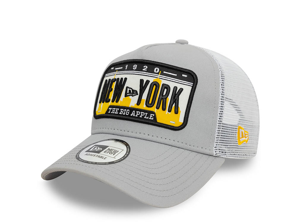 New Era New York The Big Apple Trucker A Frame Snapback Hat