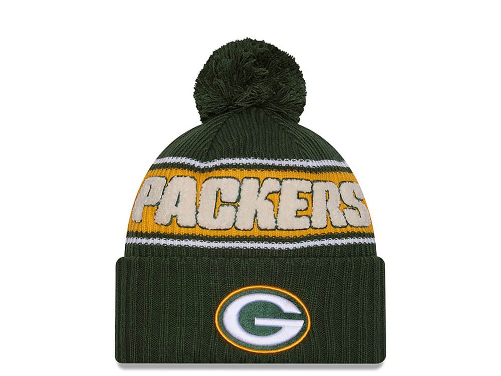 New Era Green Bay Packers Sideline 2024 Knit