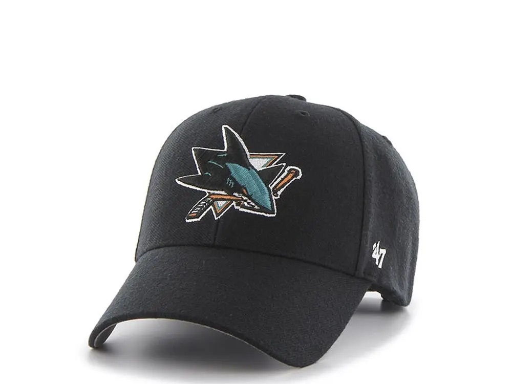 47brand San Jose Sharks Classic Curved Adjustable Cap