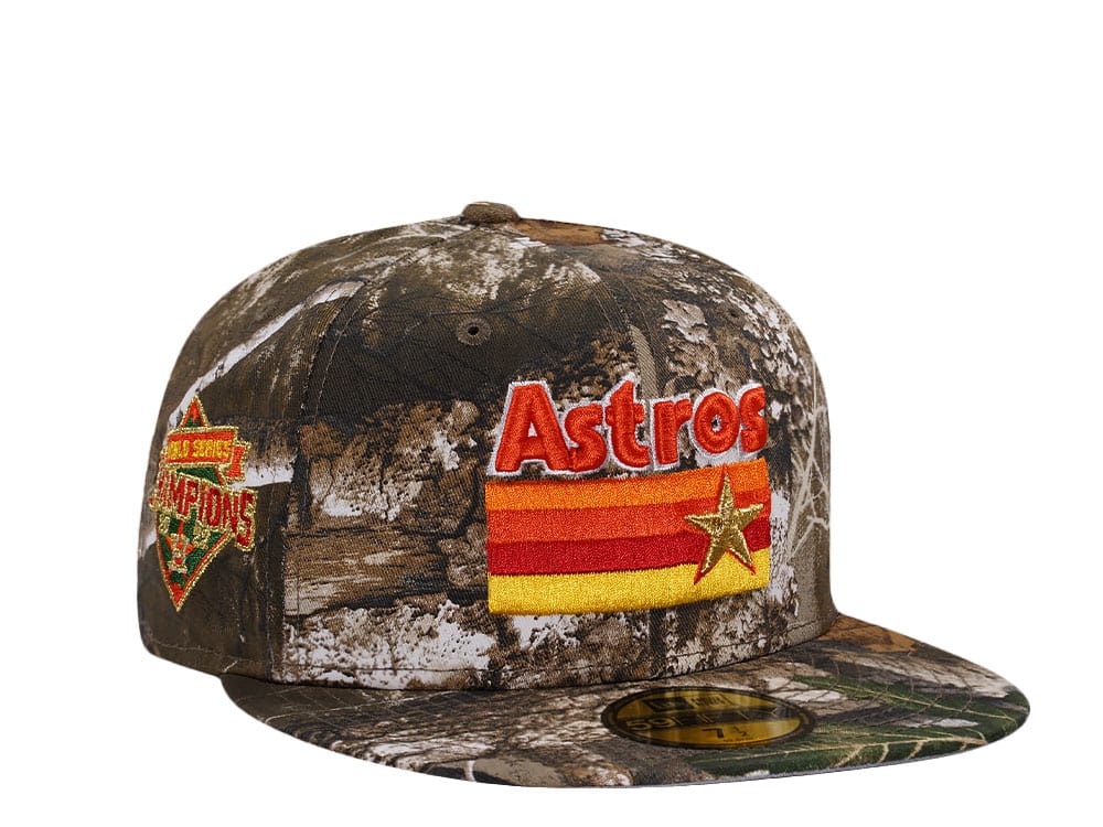 New Era Houston Astros World Series 2022 Realtree Edition 59Fifty Fitted Cap