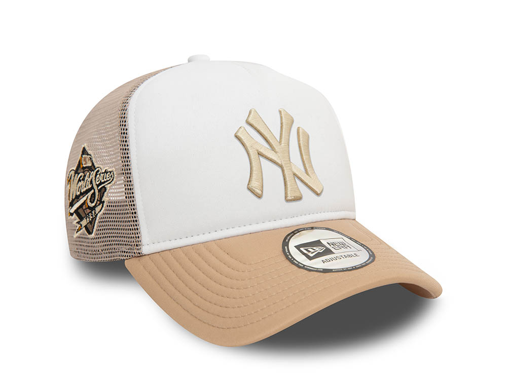 New Era New York Yankees World Series 1998 Foam Trucker A Frame Snapback Hat