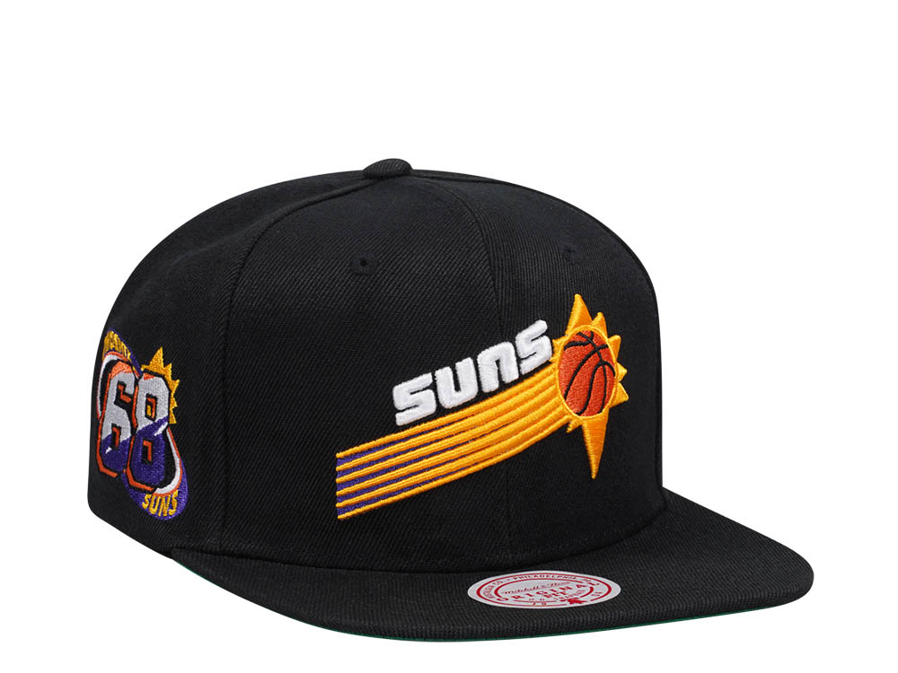 Mitchell & Ness Phoenix Suns NBA Black Side Jam Throwback Edition Snapback Cap