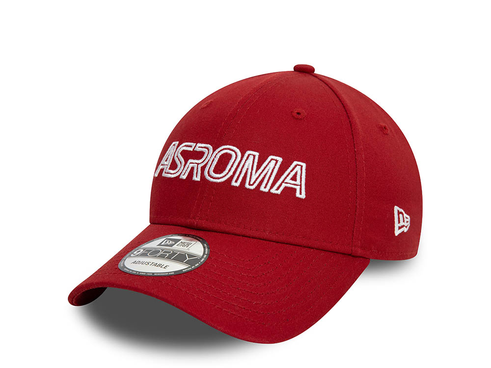 New Era AS Roma Red Script 9Forty Strapback Hat