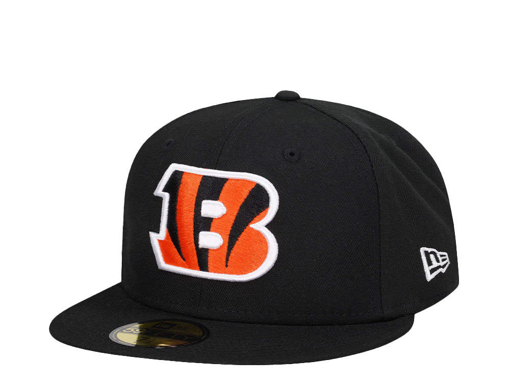 New Era Cincinnati Bengals Black Classic Edition 59Fifty Fitted Cap