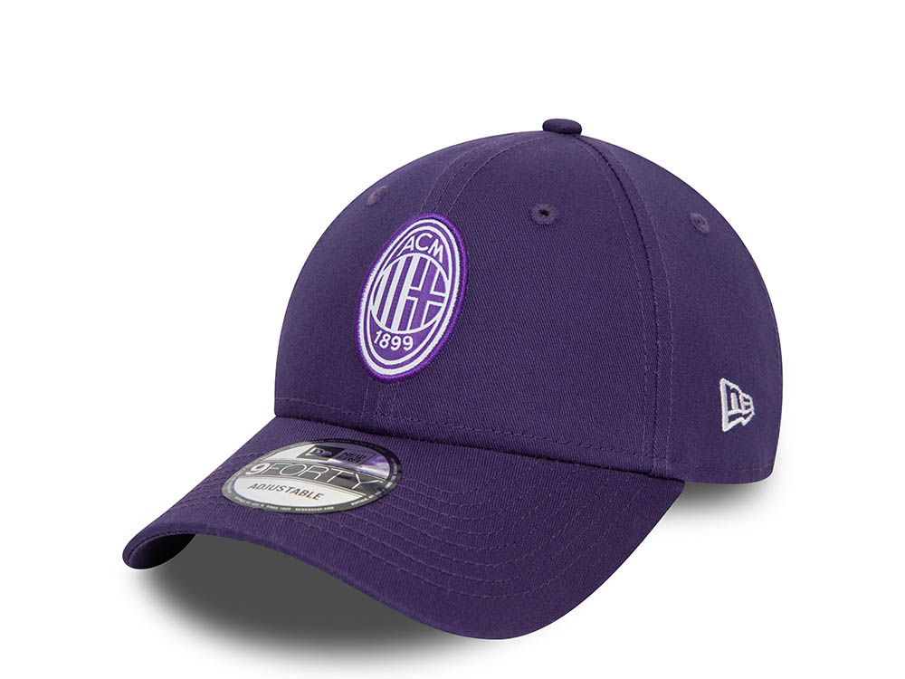 New Era AC Milan Purple Seasonal 9Forty Strapback Cap