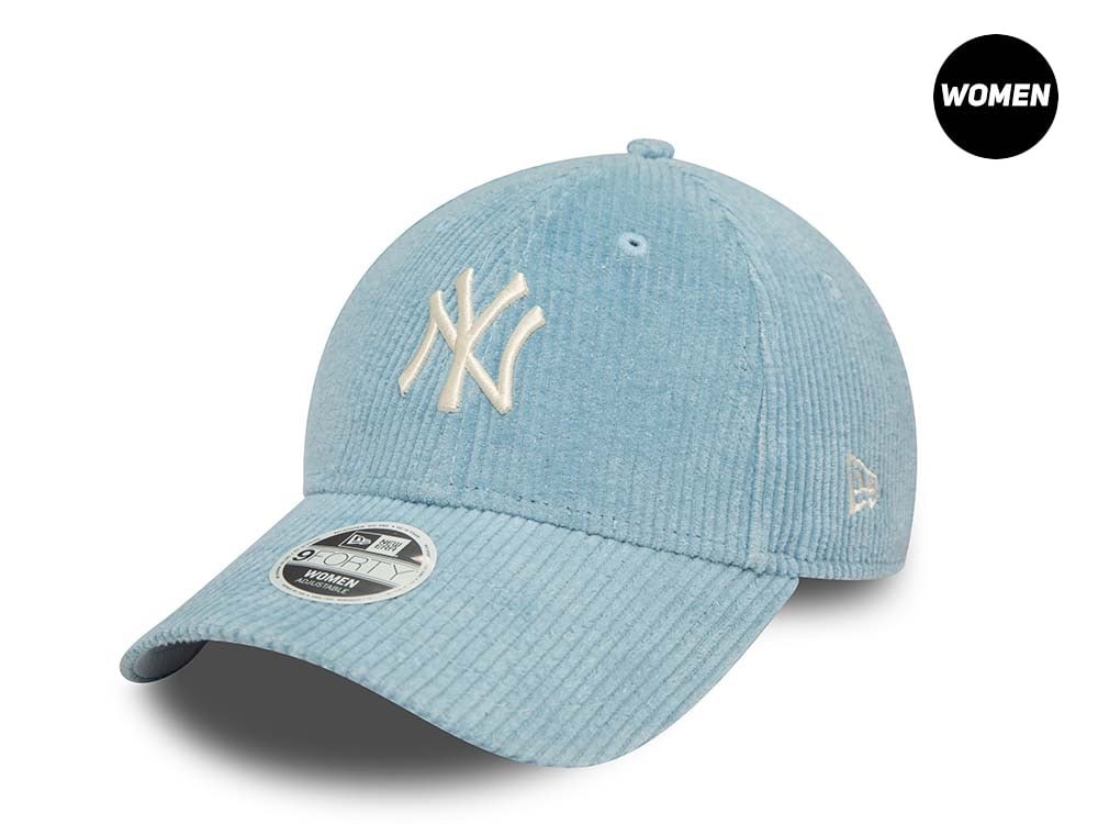 New Era New York Yankees Creme Cord Womens 9Forty Strapback Hat