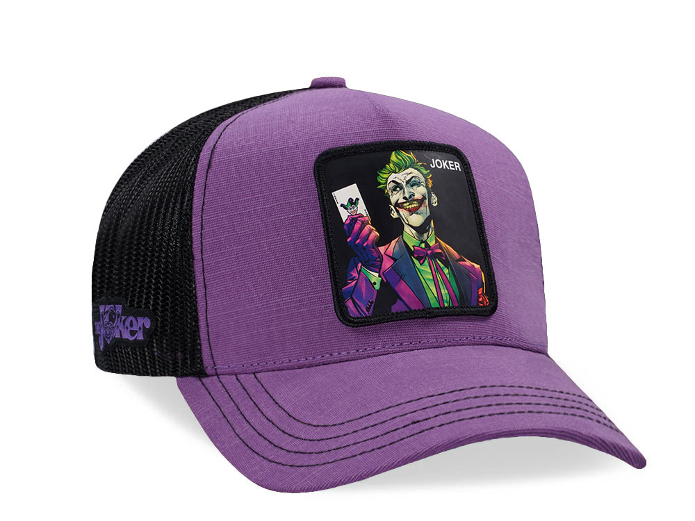 Capslab Comics Joker Trucker Snapback Cap