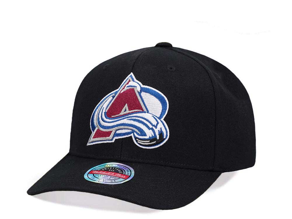 Mitchell & Ness Colorado Avalanche Hardwood Classic Red Flex Update Snapback Cap