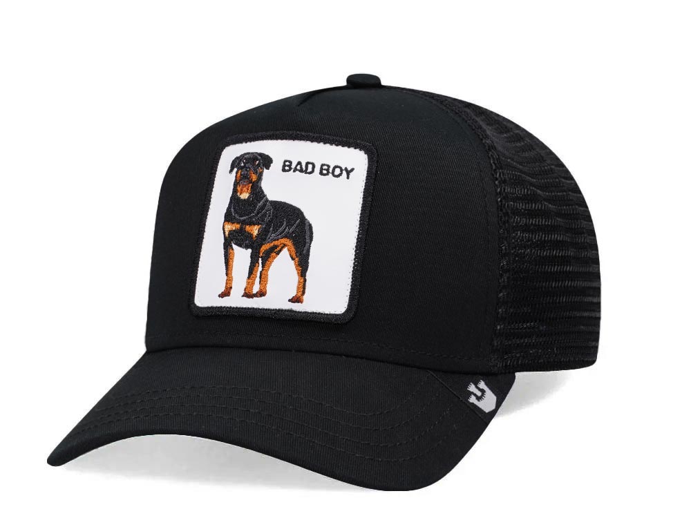 Goorin Bros The Baddest Boy Black Trucker Snapback Cap