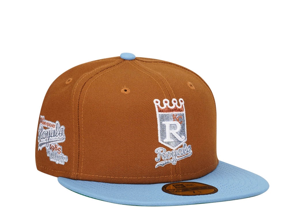 New Era Kansas City Royals 30th Anniversary Cool Metallic Prime Two Tone Edition 59Fifty Fitted Cap