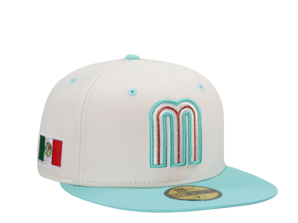 New Era Mexico Chrome Prime Two Tone Edition 59Fifty Fitted Cap