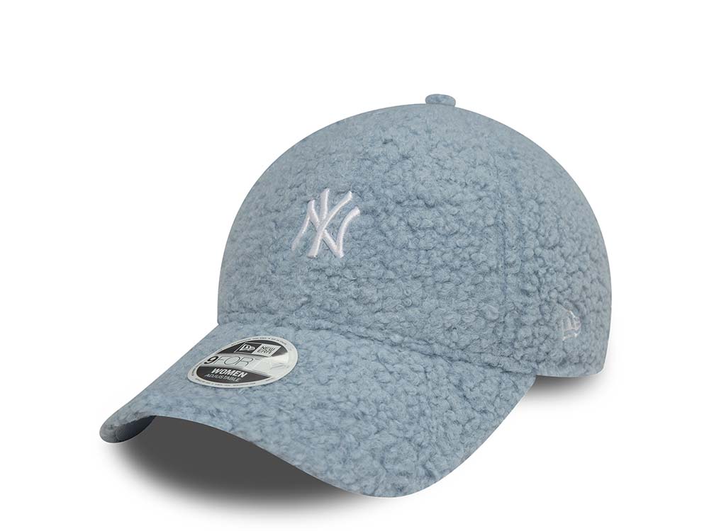 New Era New York Yankees Borg Light Blue Womens 9Forty Snapback Cap