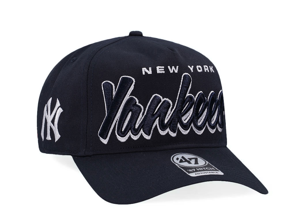 47Brand New York Yankees Navy Shadow 47 Hitch Snapback Cap