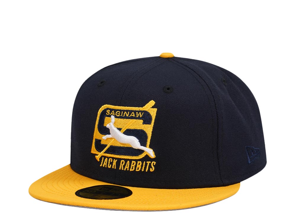 New Era Saginaw Jack Rabbits Color Flip Edition 59Fifty Fitted Cap