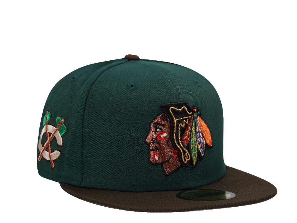 New Era Chicago Blackhawks Copper Two Tone Edition 59Fifty Fitted Hat