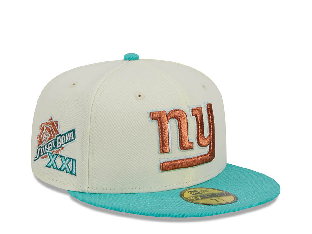 New Era New York Giants Super Bowl XXI Two Tone City Icon 59Fifty Fitted Casquette