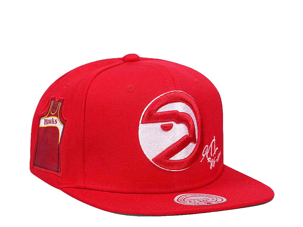 Mitchell & Ness Atlanta Hawks Jersey Love Hardwood Classic Snapback Cap