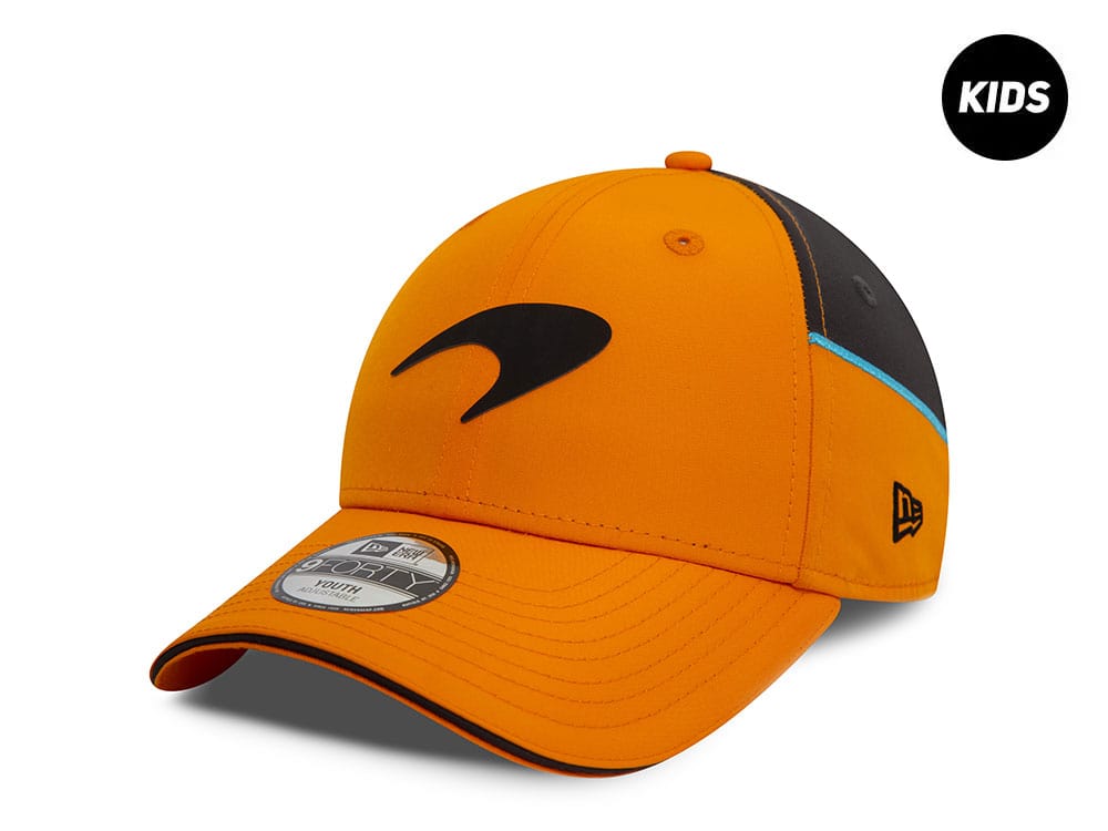 New Era McLaren Racing Orange Kids Edition 9Forty Snapback Cap