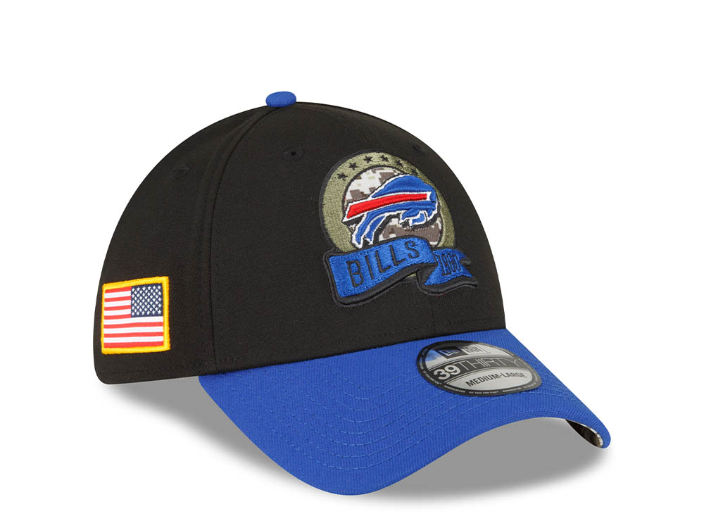 New Era Buffalo Bills Salute to Service 2022 39Thirty Stretch Cap