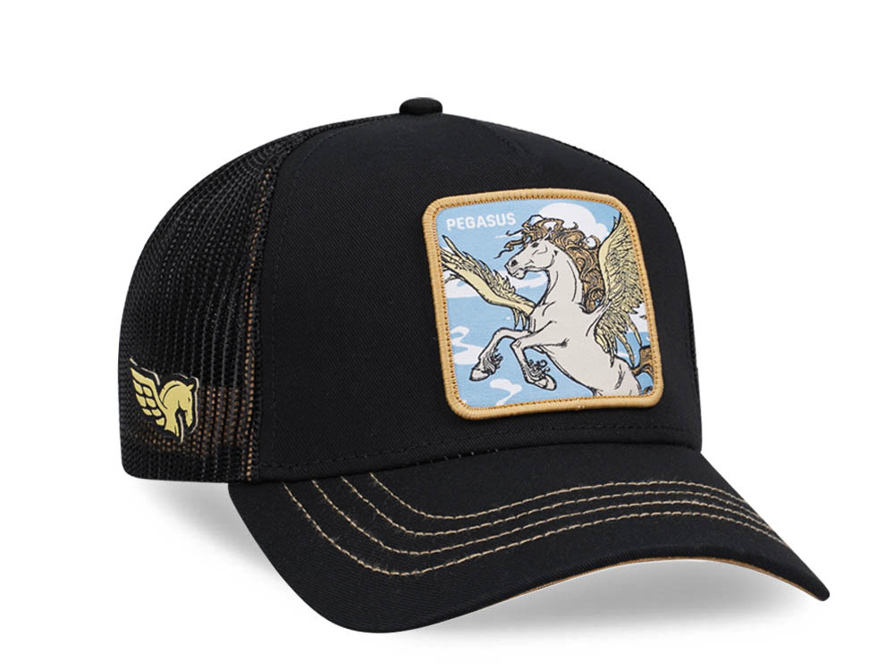 Capslab Fantastic Beasts Pegasus Black Trucker Snapback Cap