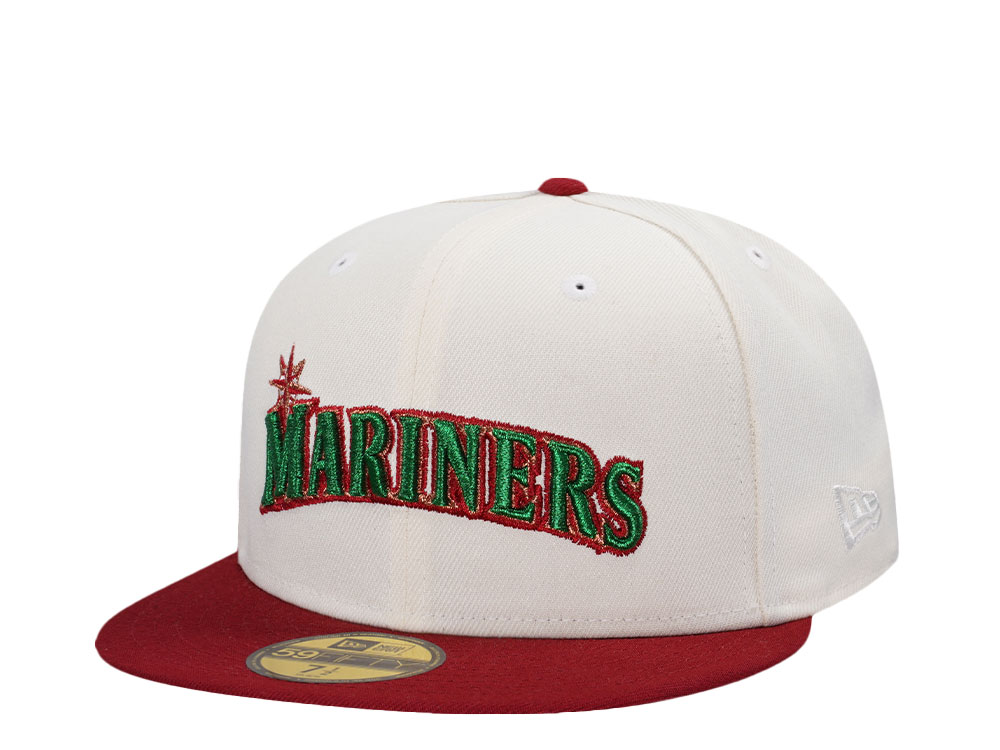 New Era Seattle Mariners Colorflip Chrome Two Tone Edition 59Fifty Fitted Cap