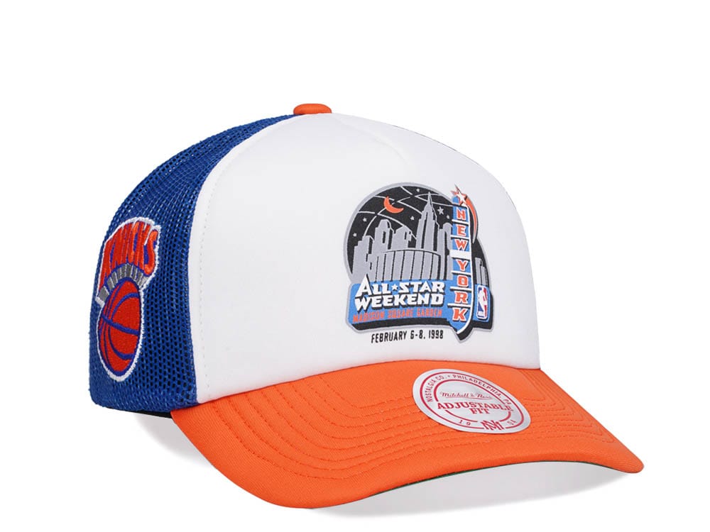 Mitchell & Ness New York Knicks All Star 1998 Party Time Trucker Snapback Cap