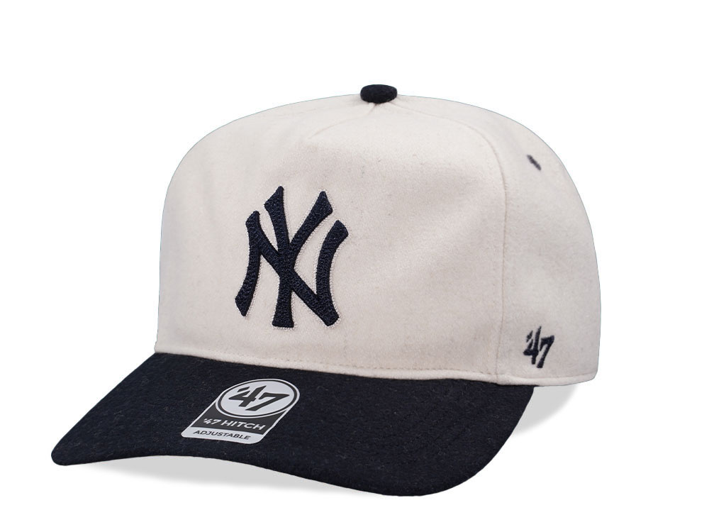 47Brand New York Yankees Natural Chain Stitch 47 Hitch Snapback Cap