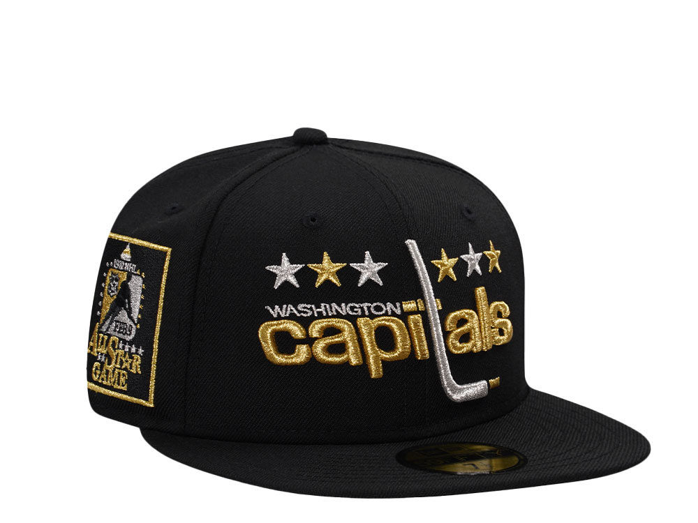 New Era Washington Capitals All Star Game 1982 Metallic Wool Prime Edition 59Fifty Fitted Cap