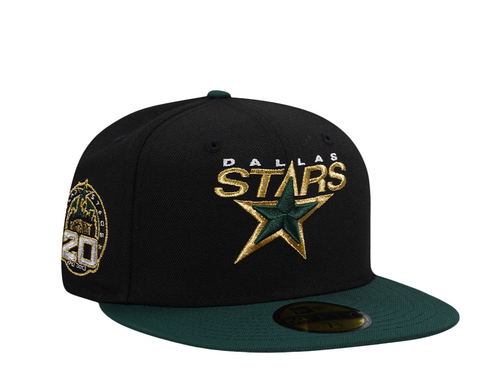 New Era Dallas Stars 20th Anniversary Two Tone Prime Edition 59Fifty Fitted Cap