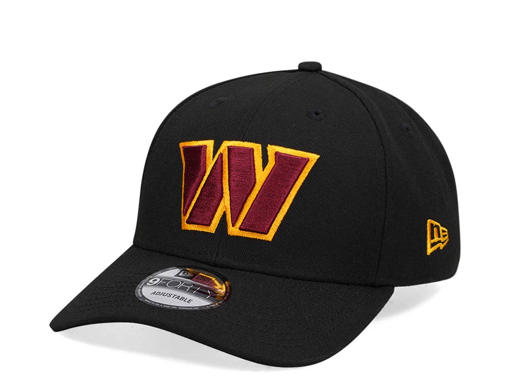 New Era Washington Football Team Black Classic Edition 9Forty Snapback Cap