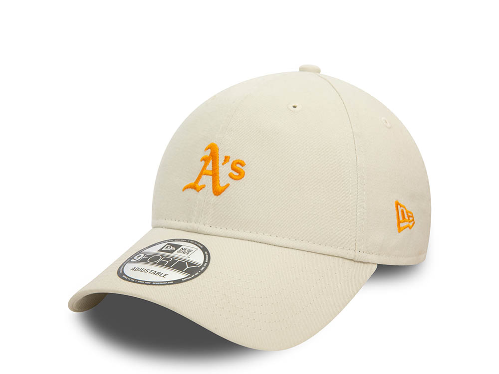 New Era Oakland Athletics Washed Stone 9Forty Strapback Hat