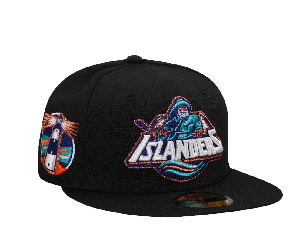 New Era New York Islanders Black Prime Edition 59Fifty Fitted Hat