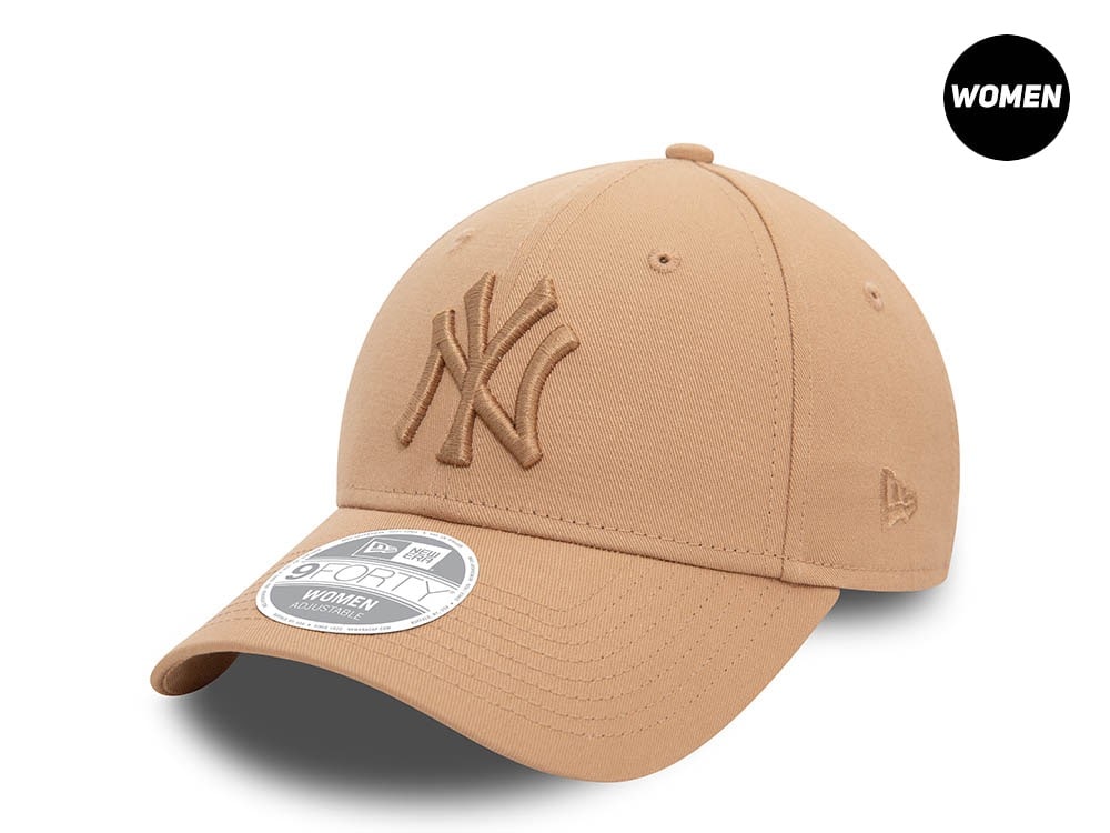 New Era New York Yankees League Brown Womens 9Forty Snapback Hat