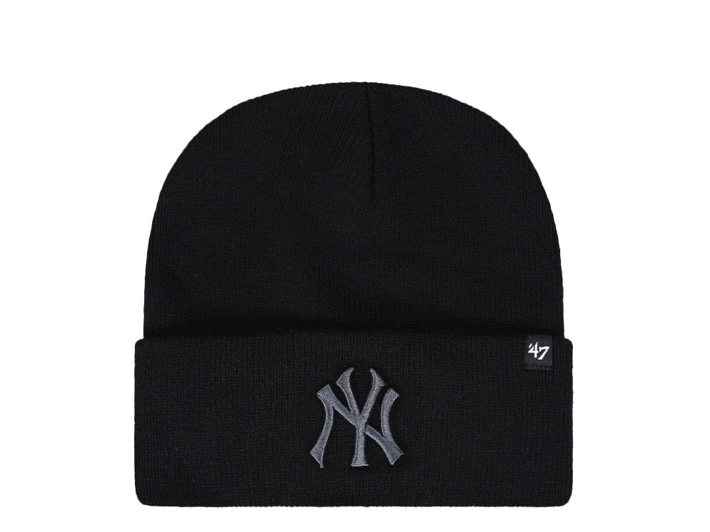 47Brand New York Yankees Black Haymaker Knit