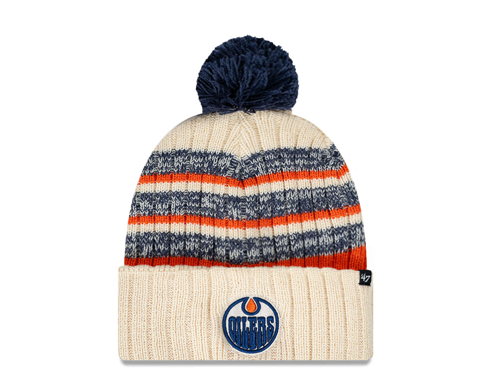 47Brand Edmonton Oilers Vintage Natural Tavern Knit