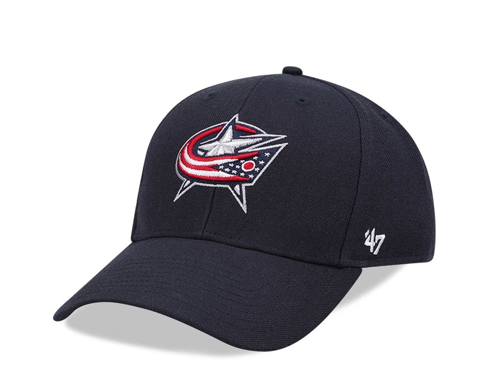 47Brand Columbus Blue Jacket Navy Ballpark MVP Snapback Hat